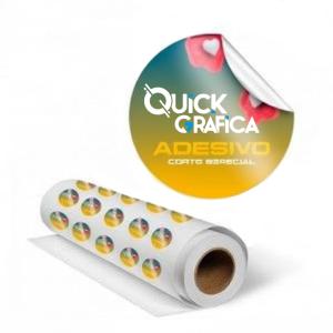 Adesivo / Rotulo Metro Quadrado Formato mínimo de 10x10cm por etiqueta Vinil Adesivo 4x0