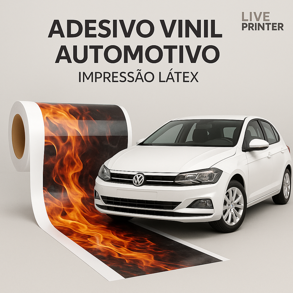 Adesivo Vinil Automotivo Fosco Personalizado