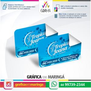 Adesivo Vinil Branco com Meio-Corte Personalizado Adesivo Vinil 90g 4x0 Brilho ou Fosco Meio-corte personalizado
