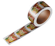 Adesivos Rótulo Bobina Vinil Metalizado 85x105mm
