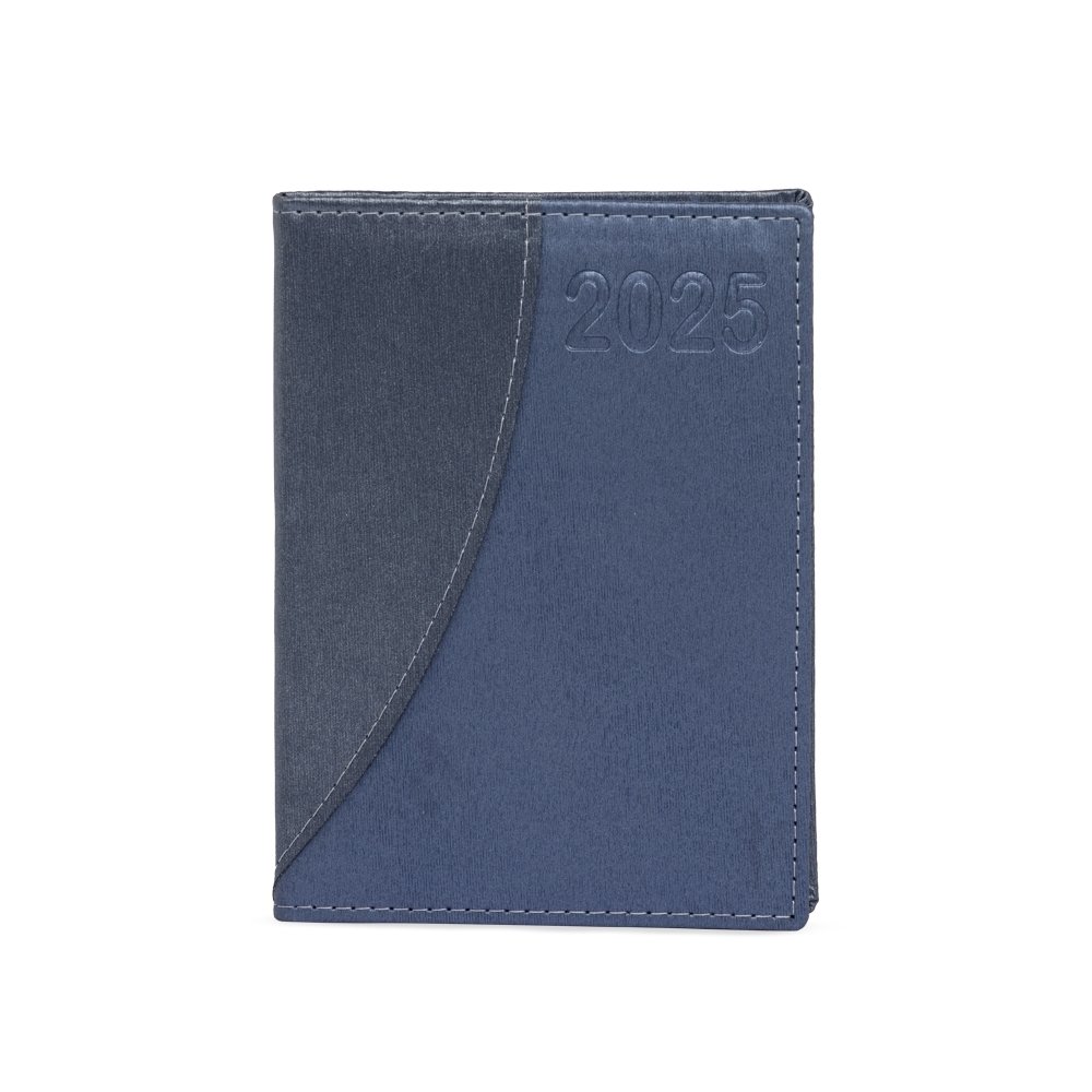 Agenda Diária 2025 Azul Personalizado