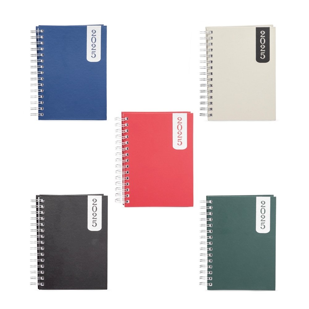 Agenda Diária 2025 Wire-O Prime Personalizado