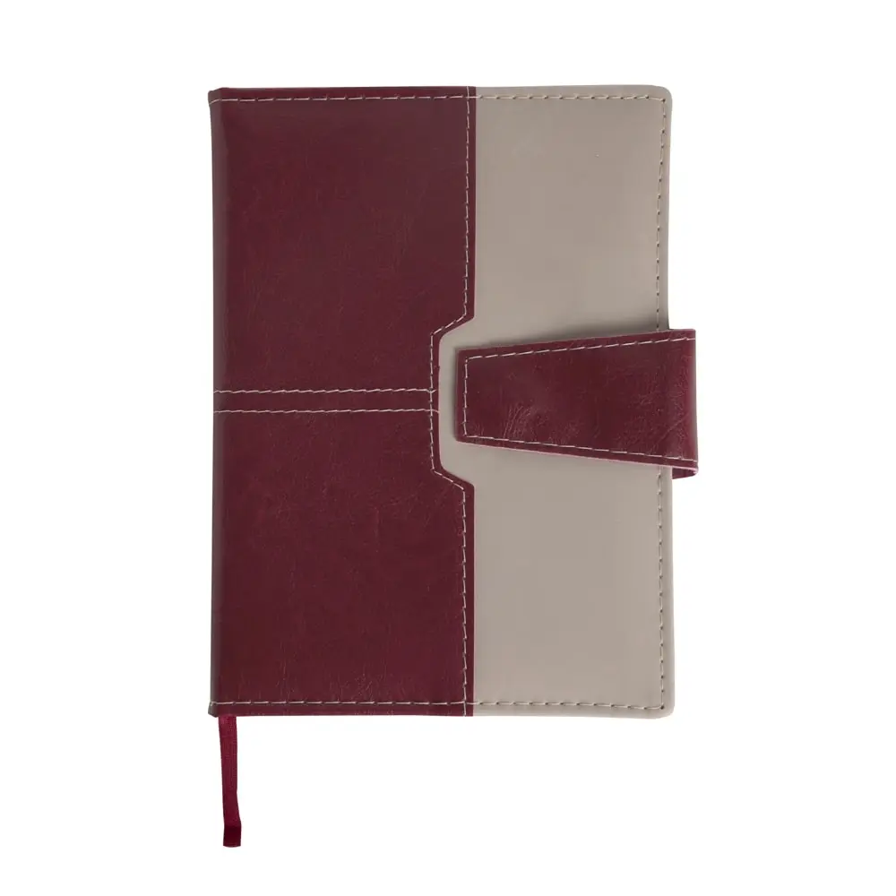 Agenda Diária 2027 com Suporte para Caneta Personalizada