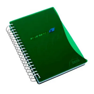 Agenda diária 3479AC verde