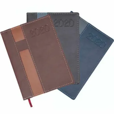 Agenda Diaria em Material Sintetico Personalizado Para Brindes