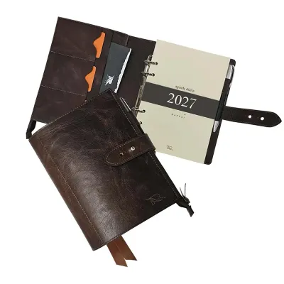 Agenda Modelo Elite Wallet 230-R Raffai Couros