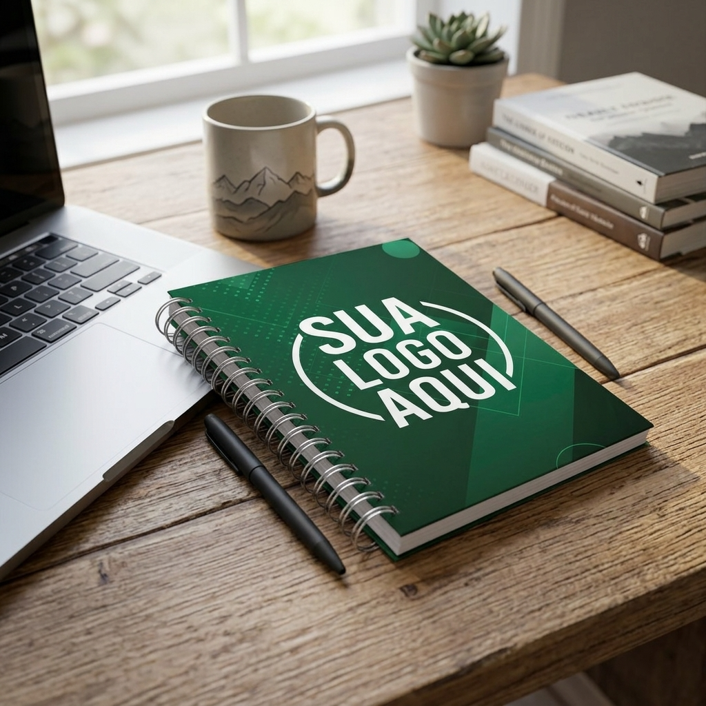 Agenda Personalizada Capa Dura 14x20    Wire-O