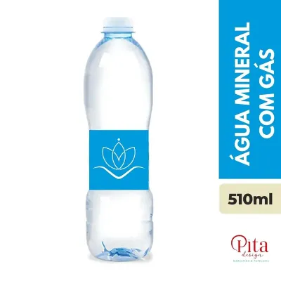 Agua Mineral Personalizada 510ml Sem Gas