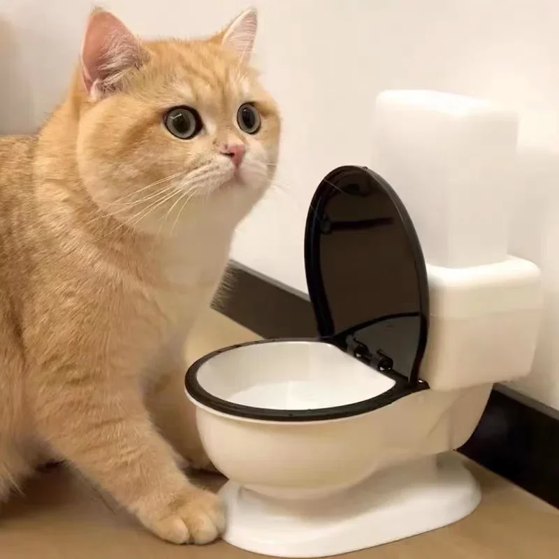 Alimentador automático de água com tigela divertida para cães e gatos - 650ml
