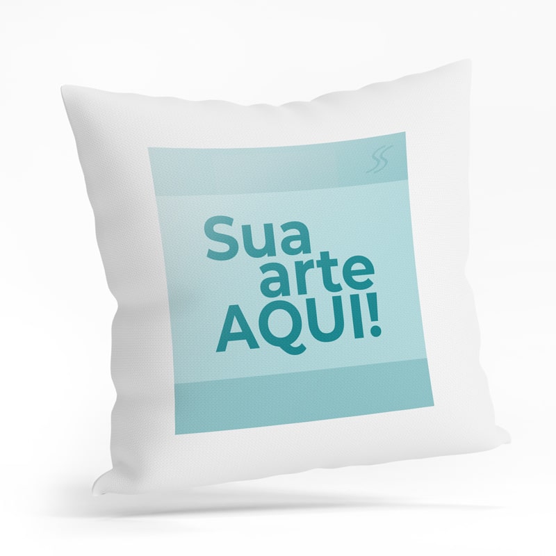 Almofada Branca Personalizada