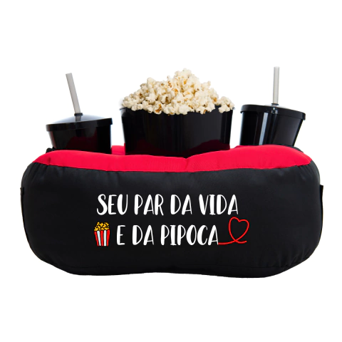Almofada Porta Pipoca Casal
