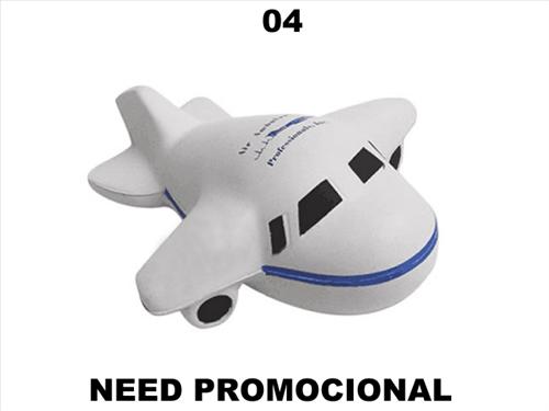 Anti-stress 04 - formato avião em PU