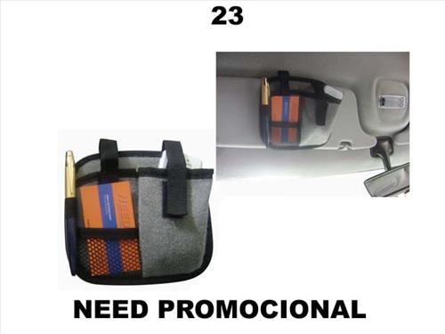Automotivos - Porta-treco para quebra-sol