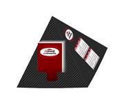 Calendário De Mesa Porta Cartões Triangulo — foto 4