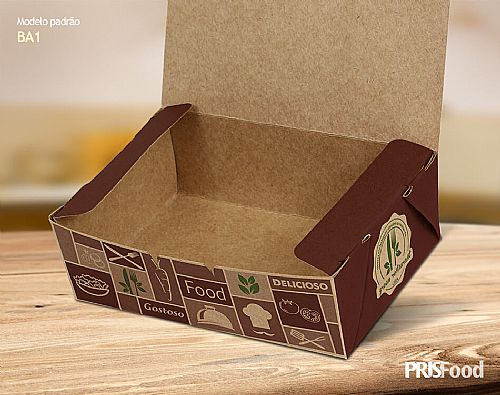 Embalagem / Box antivazamento para pratos e refeições diversas — foto 3