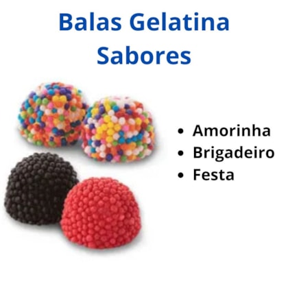 Bala Gelatina Embalagem Personalizada