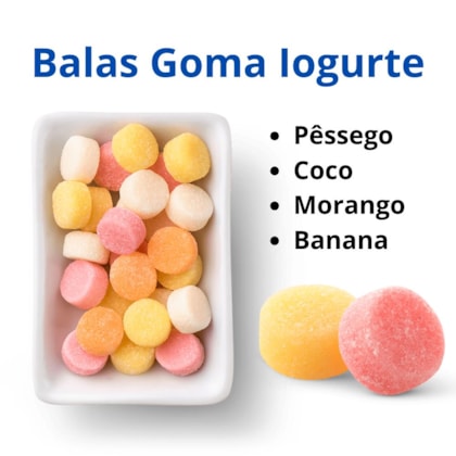 Bala Goma Iogurte Embalagem Personalizada