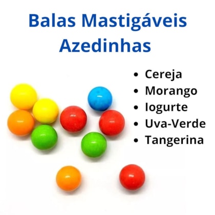 Bala Mastigável Azedinha Embalagem Personalizada - MINIAZE