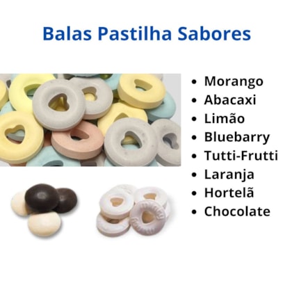 Bala Pastilha Embalagem Personalizada
