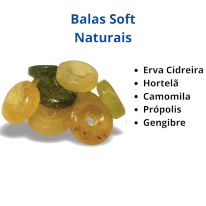 Bala Soft Naturais Embalagem Personalizada