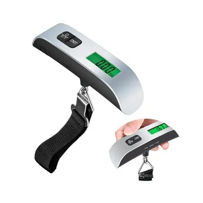 Balanca de Mao Digital Ate 50kg Trava Mala