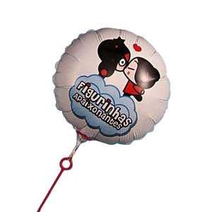 Balao Com Gravacao Colorida Personalizada