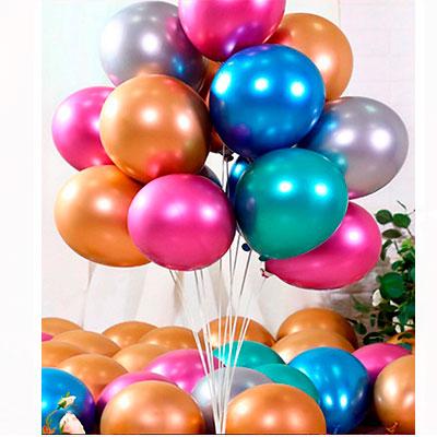 Balão metalizado para eventos