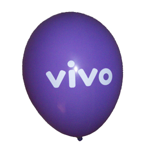 Balao Roxo Com Personalizacao