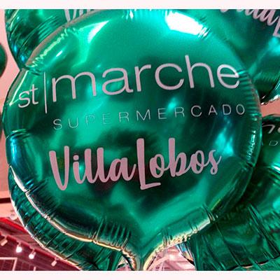 Balão verde personalizado