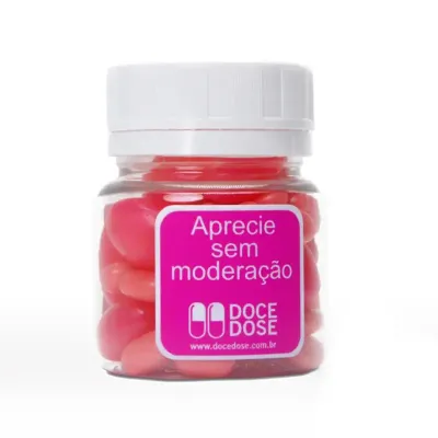 Balas Personalizadas em Frasco Pet 50g