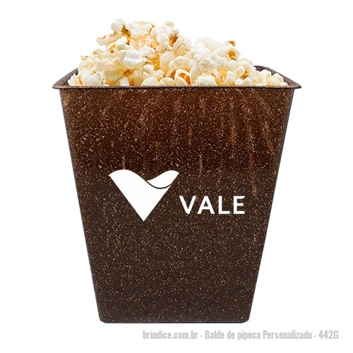Balde De Pipoca Personalizado