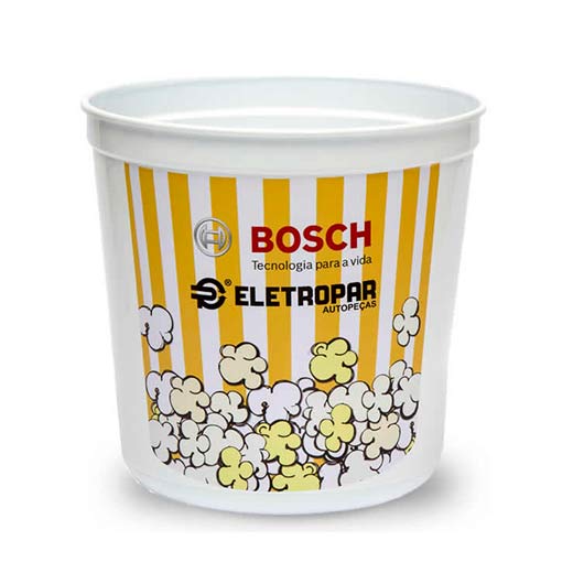 Balde de Pipoca Personalizado InLabel
