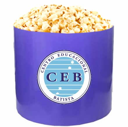 Balde de Pipocas 1.5 litro Personalizado
