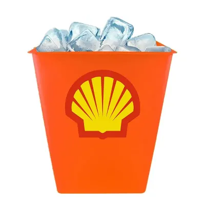Balde Gelo Alaranjado 2 6l Plastico Premium