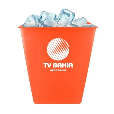 Balde Gelo Laranja Neon 2 6l Plastico Premium