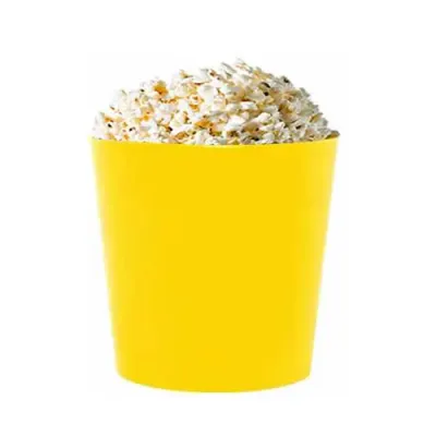 Balde Para Pipoca 26 Litros Amarelo