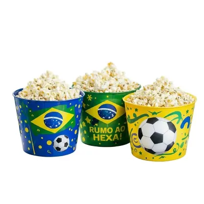 Baldes de pipocas personalizados 1,5L