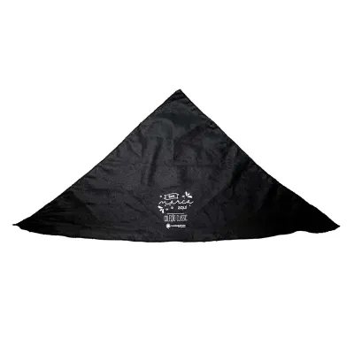 Bandana em poliéster preta