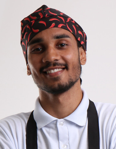 Bandana Estampada Oxford - Várias Cores