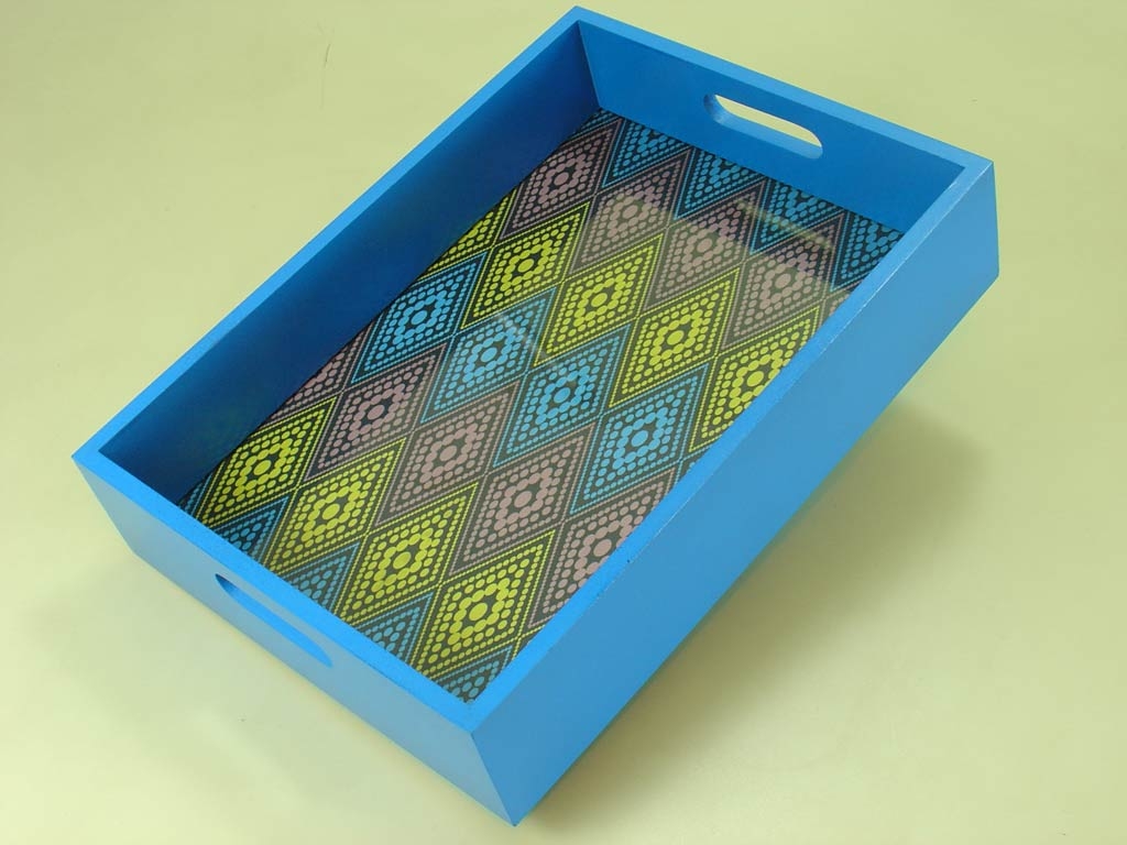 Bandeja de madeira MDF.