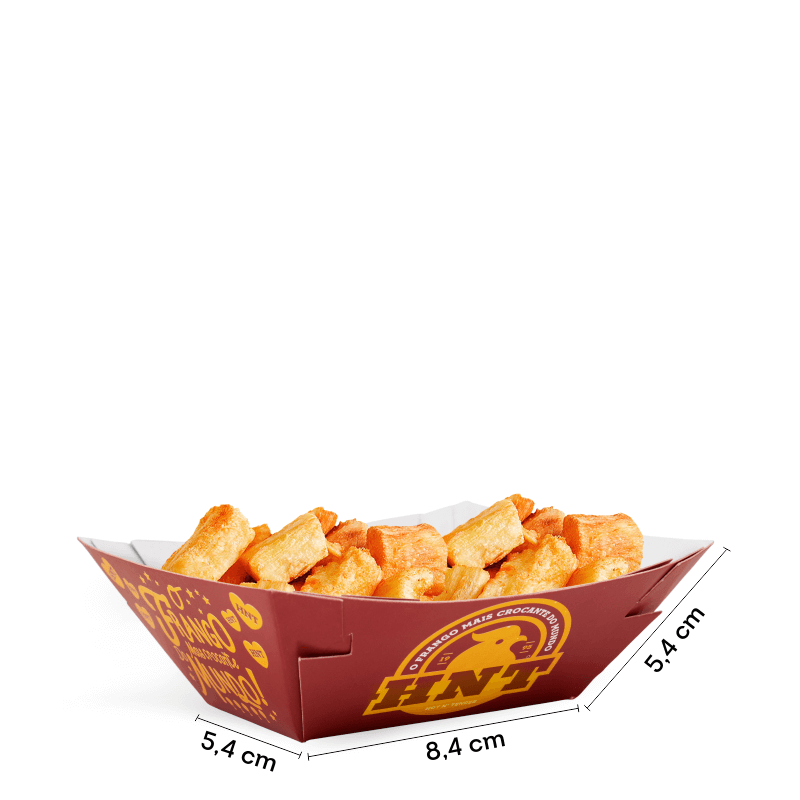 Bandeja de papel para Aipim