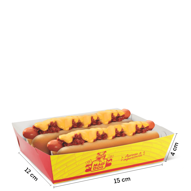 Bandejas para Servir Mini Cachorro Quente