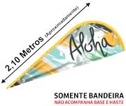 Banner Bandeira Avulsa Tecido Microfibra