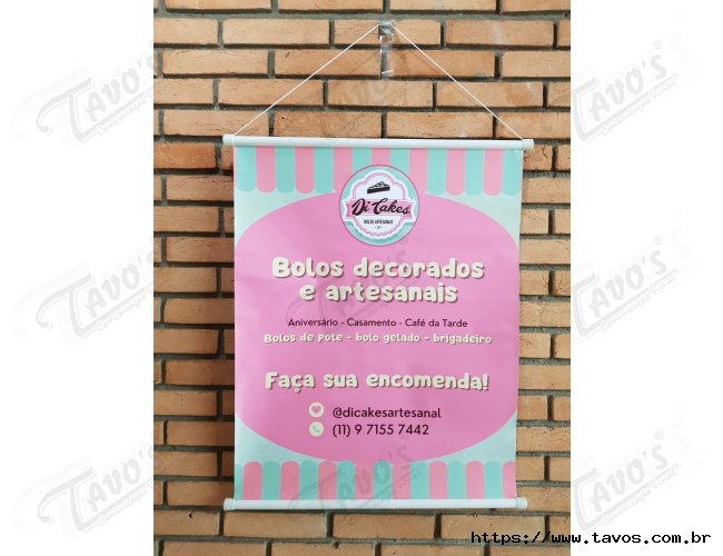 Banner em Impressão Digital - Tamanho personalizado
