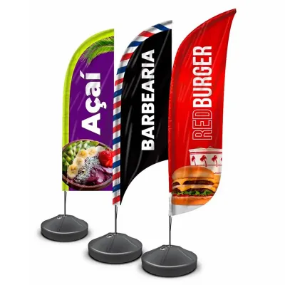 Banner em Vela Personalizado - opções