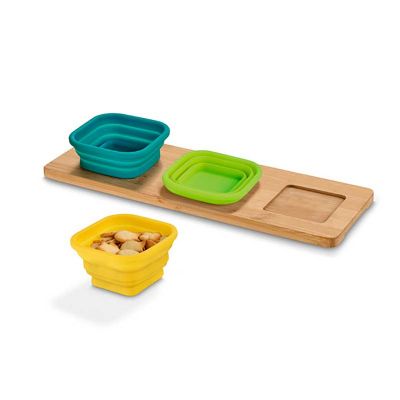 Base de Mesa Com 3 Potes