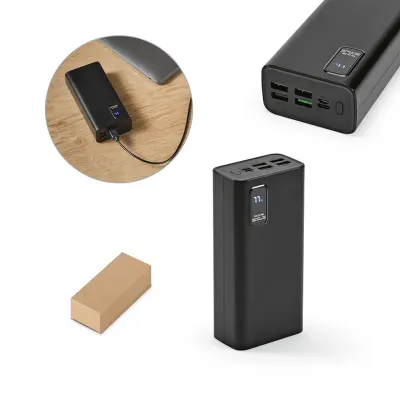 Bateria Portatil em Abs 30000mah