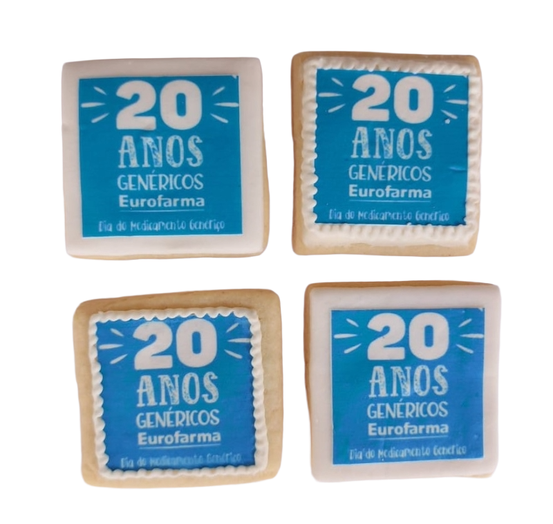 Biscoito Personalizado Cobertura