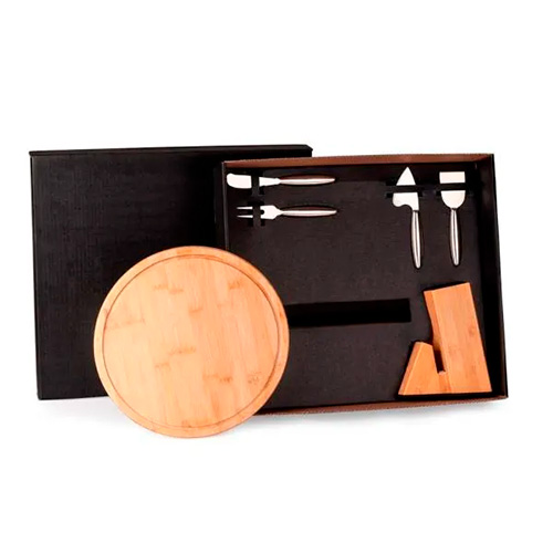 Black Box com Utensílios para Frios 6 peças