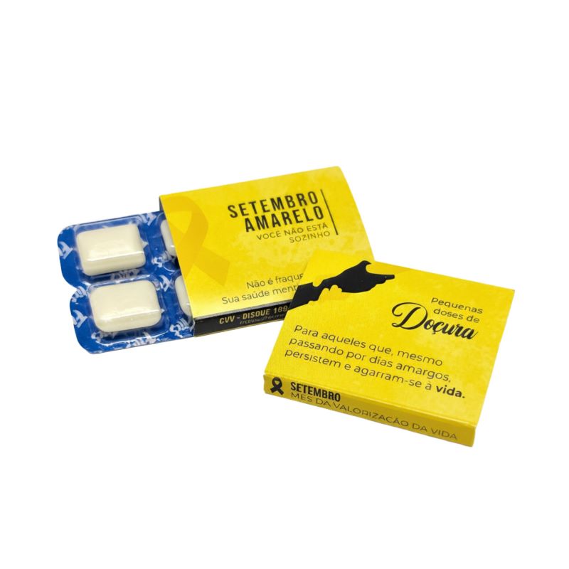 Blister Pequeno Setembro Amarelo